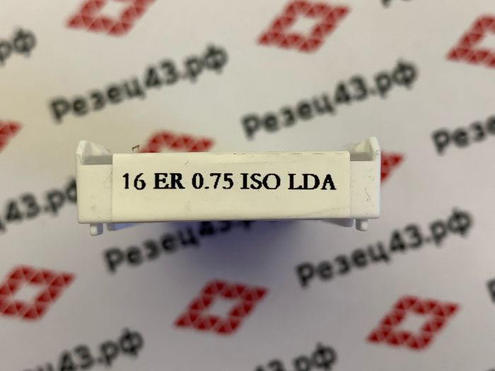 Пластина резьбонарезная 16ER 0.75 ISO LDA