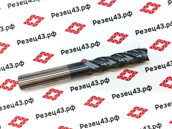 Концевая фреза D12-D12-100mm 4Z, сталь (HRC45)