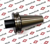 Оправка переходная (адаптер) с конуса SK40 на конус Морзе №1 (КМ1, MT1) (SK40-MTA1)