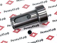 Переходная цилиндрическая втулка d25-d10 c каналом для СОЖ