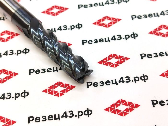 Концевая фреза D12-D12-100mm 4Z, сталь (HRC45)