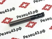 Концевая фреза D6-D6-50mm 4Z, сталь (HRC45)