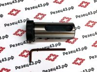 Переходная цилиндрическая втулка d32-d12 c каналом для СОЖ