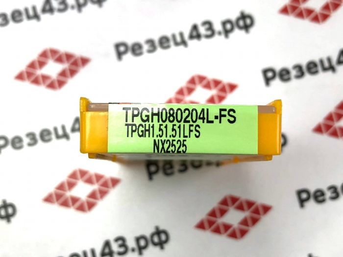 Пластина токарная Mitsubishi TPGH080204L-FS NX2525