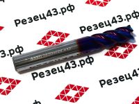 Концевая фреза с закруглённым углом режущей кромки R0.5 D8-D8-60 4Z, сталь (HRC65)