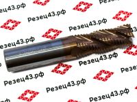 Фреза твердосплавная черновая (обдирочная) D18-45-100 4Z, сталь HRC55