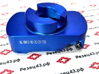 Фреза KM12-80-22-2T для чистовой фрезеровки плоскостей 45 градусов HZSK (фреза-летучка)