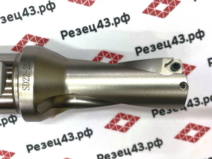 Корпусное сверло SD-22-C25-2D со сменными пластинами WC**