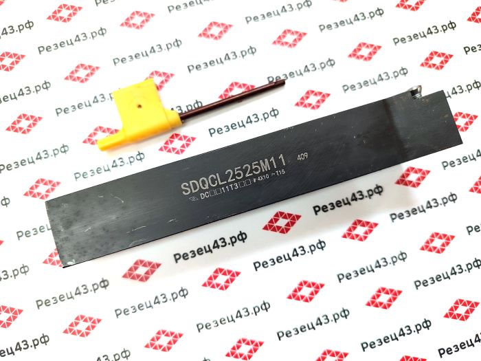 Резец наружного точения SDQCL2525M11