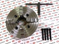 Патрон токарный 4-х кулачковый с независимым перемещением кулачков 250 мм (K72-250)