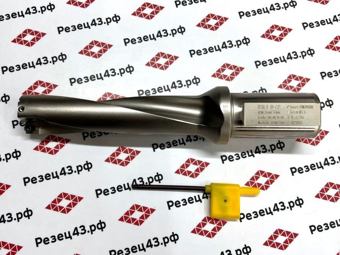 Корпусное сверло SP-30-C32-4D со сменными пластинами SP**