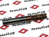 Фреза твердосплавная черновая (обдирочная) D10-25-75 4Z, сталь HRC55