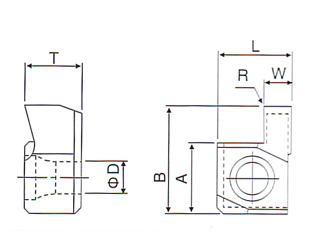 Пластина канавочная 6GR100 RDA