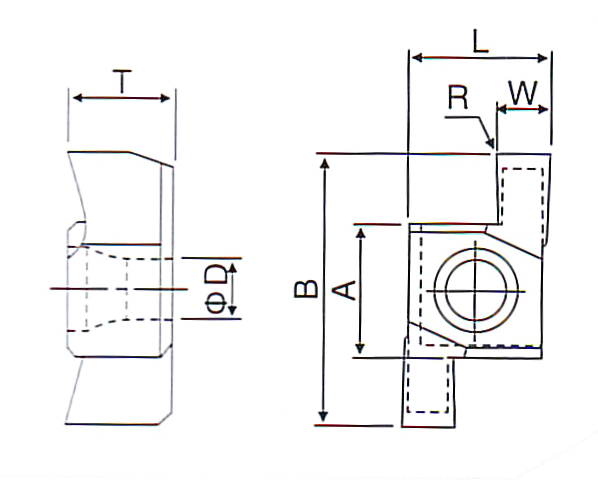 Пластина канавочная 8GR100 RDA