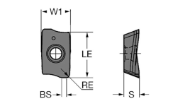Пластина R390-180608M-KM BP9108D