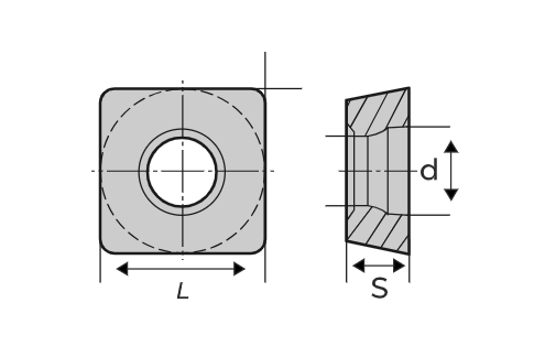 Пластина SPMT120408-PM YBG302